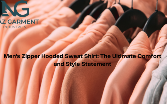 Men’s Zipper Hooded Sweat Shirt The Ultimate Comfort & Style